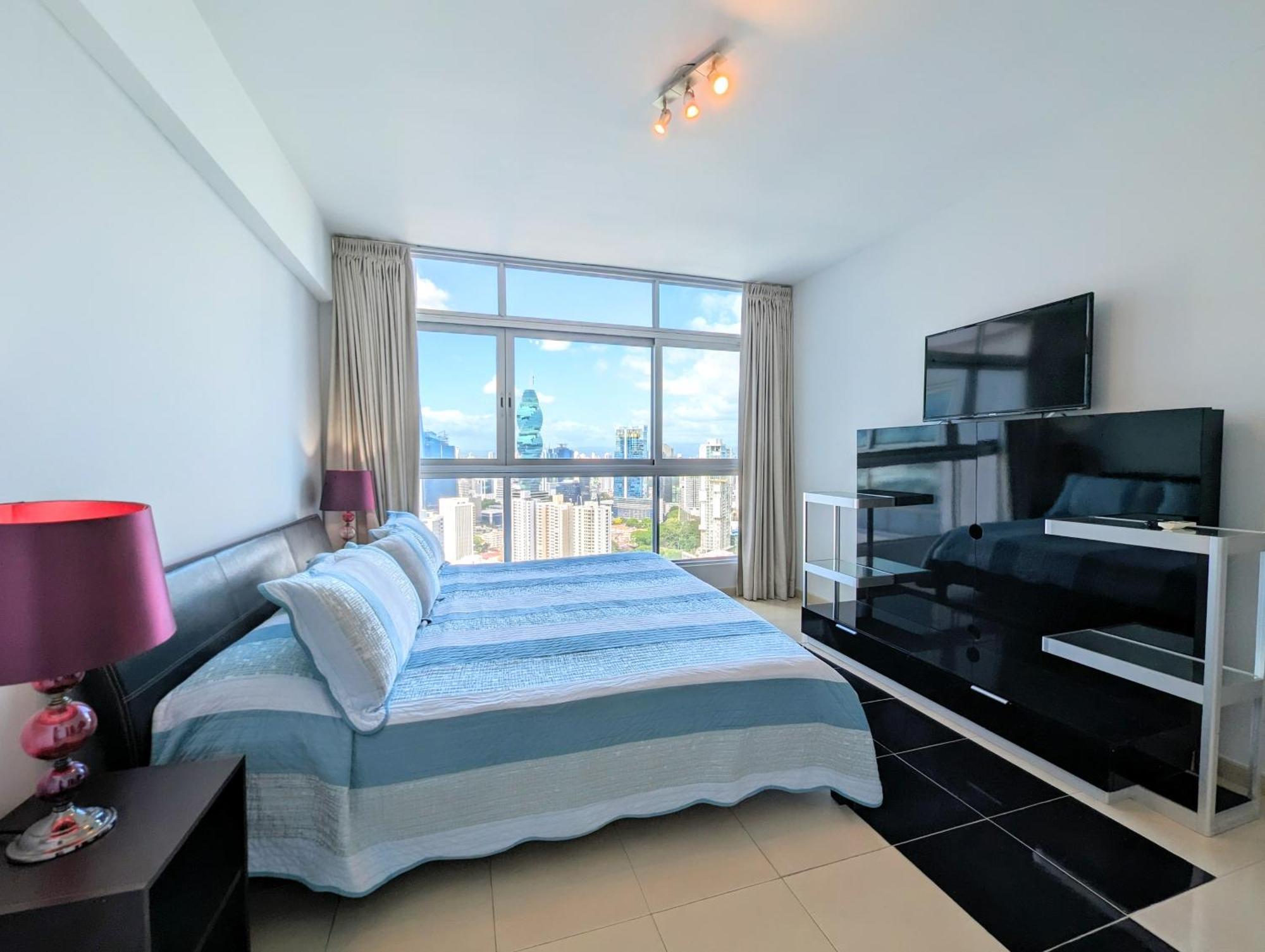 Yc 3602 L Apartamento 2Br En Av Balboa Панама Екстер'єр фото