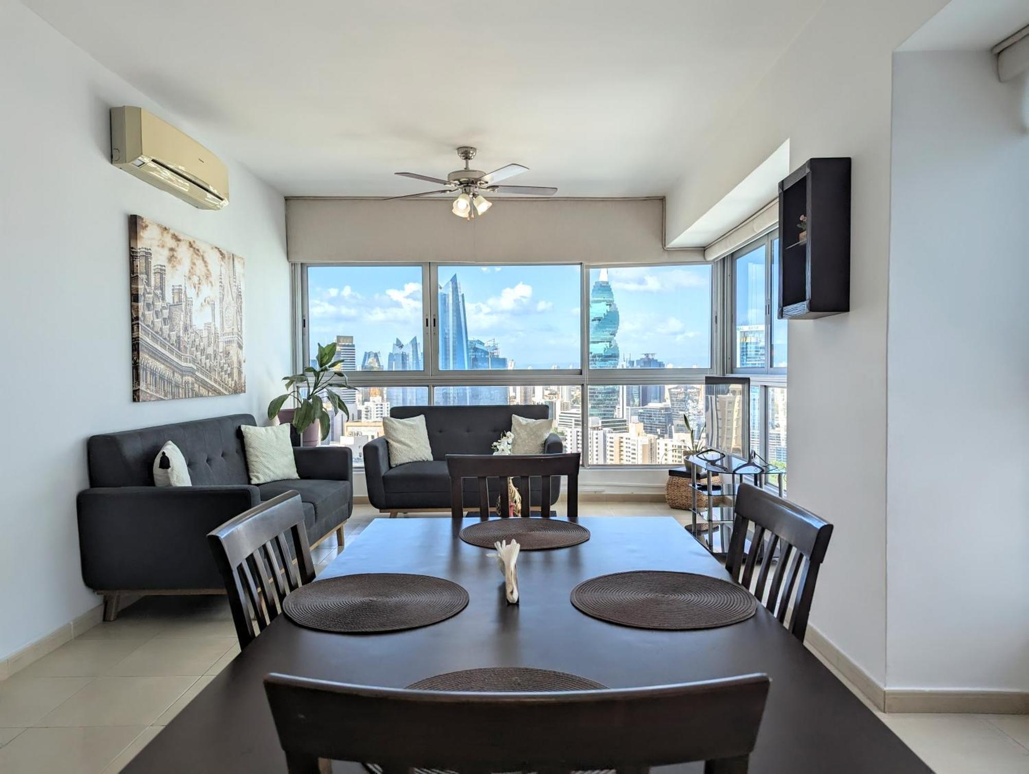 Yc 3602 L Apartamento 2Br En Av Balboa Панама Екстер'єр фото